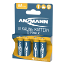 Ansmann Alkaline AA batterij X-Power set 4 stuks