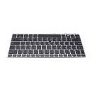 HP Elitebook 735 G5 Toetsenbord US QWERTY Zilver frame