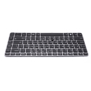 HP Elitebook Toetsenbord Silver QWERTY US Backlit