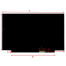 Medion Erazer Beast X25 (MD 62475) laptop scherm