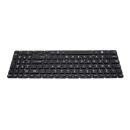 Toshiba Satellite L50-B / C70-C Toetsenbord US Qwerty Zwart Backlit Geen Frame