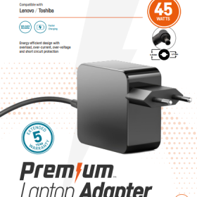 ADP-45DW B Premium Retail Adapter