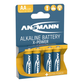 Ansmann Alkaline AA batterij X-Power set 4 stuks