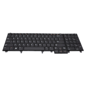 Dell Latitude E6520 Toetsenbord Zwart QWERTY US Backlit + Pointerstick