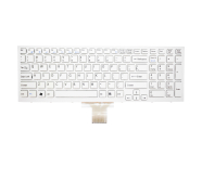 Keyboard voor Sony VPC-EB QWERTY US Wit