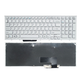 Keyboard voor Sony VPC-EH / VPC-EL QWERTY US Wit