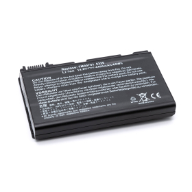 Replacement Accu voor Acer Travelmate en Extensa 14,8V 4400mAh