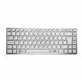 Sony Vaio VPC_S13 Series Keyboard Zilver/Wit QWERTY US