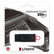 Supersnelle USB Stick 256GB Kingston DataTraveler Exodia USB 3.2